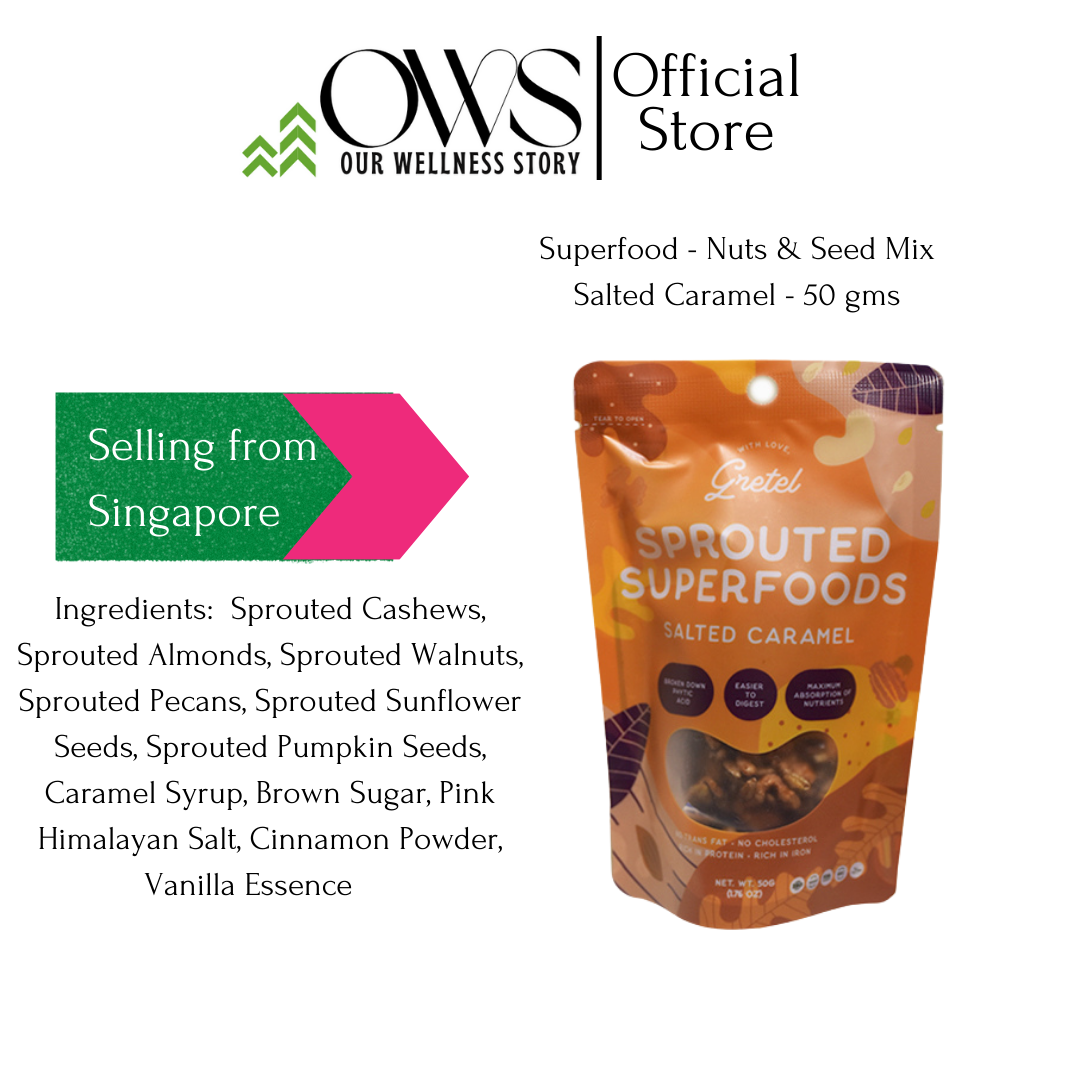 With Love Gretel Sprouted Nuts & Seeds (40 gms)