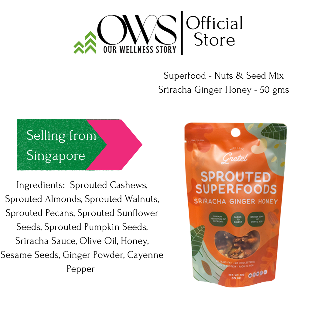 With Love Gretel Sprouted Nuts & Seeds (40 gms)