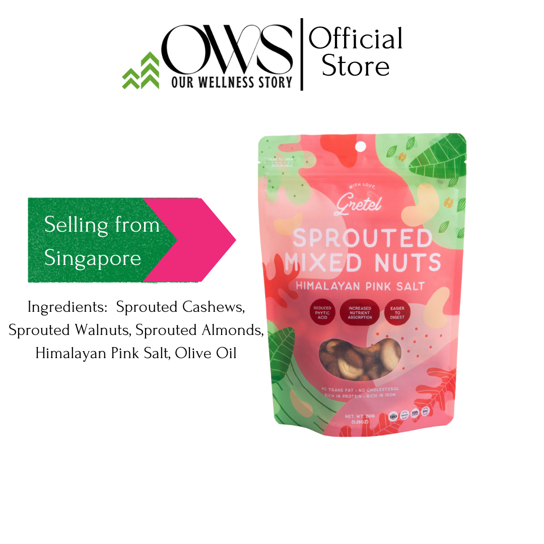 With Love Gretel Sprouted Nuts & Seeds (150/100gms)