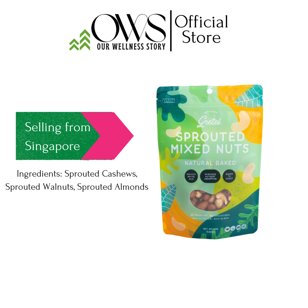 With Love Gretel Sprouted Nuts & Seeds (150/100gms)