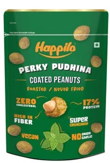 Happilo Premium Super Snack Peanut 150g, Crunchy and Nutty, High in Protein and Dietary Fiber - Pack of 3